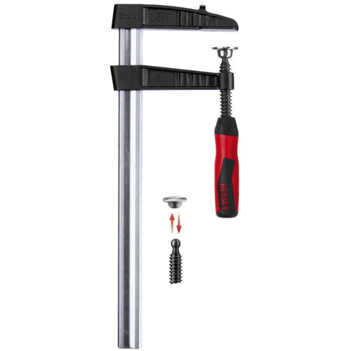 Sargento de tornillo - TGK series - BESSEY Tool GmbH & Co. KG - para alta carga / de hierro fundido maleable