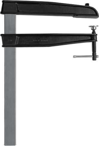 Sargento de tornillo - TGNT-K series - BESSEY Tool GmbH & Co. KG - de hierro fundido / para alta carga