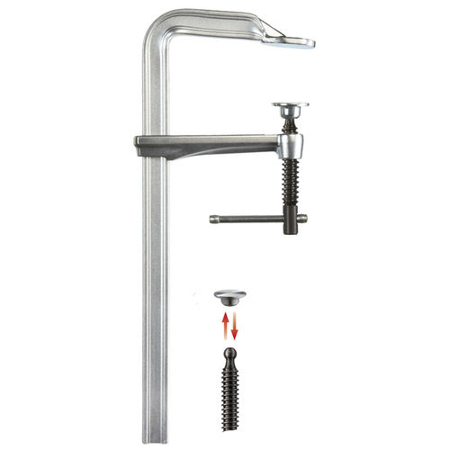 Sargento de tornillo - GZ-K series - BESSEY Tool GmbH & Co. KG - de acero