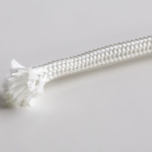 Cuerda industrial de fibra de vidrio - CORDA IN VETRO TRECCIATA - G.V.I. 19.68 - FABBRICA ISOLANTI ELETTRICI BALCONI - a prueba de calor / de alta resistencia