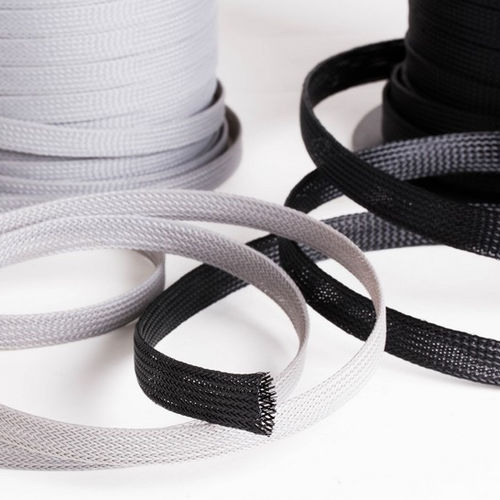 Funda de protección - GUAINA POLIESTERE ESTENSIBILE - G.P.E. 19.93 - FABBRICA ISOLANTI ELETTRICI BALCONI - trenzada / para cables / de PET