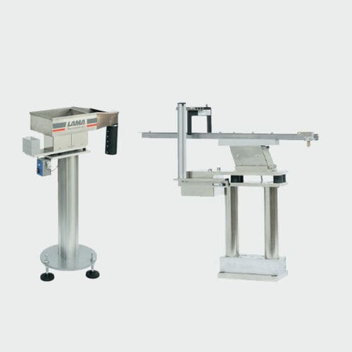 Alimentador lineal - VP series - Titus Group - rotativo / para piezas / automático