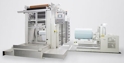Desbobinador de film plástico - ZWA - Bäumer GmbH converting machines - automático / compacto / robusto