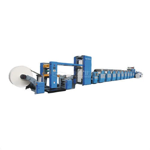 Prensa para imprimir de film de plástico - Shaanxi Beiren Printing Machinery Co.,Ltd - para etiquetas / para cartón / para embalajes