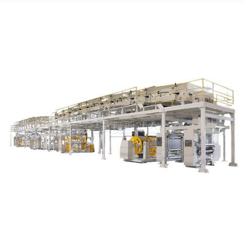 Máquina de revestimiento/laminación de adhesivos - Shaanxi Beiren Printing Machinery Co.,Ltd - para de PET / para componentes electrónicos / para embalajes