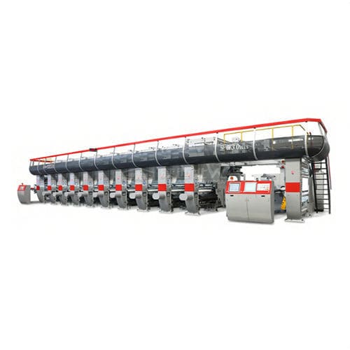 Prensa para imprimir por huecograbado - Shaanxi Beiren Printing Machinery Co.,Ltd - para película BOPP / para película OPP / para film PE