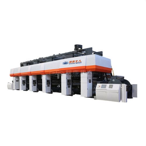 Prensa para imprimir por huecograbado - Shaanxi Beiren Printing Machinery Co.,Ltd - para material plástico / de film de plástico / para película BOPP