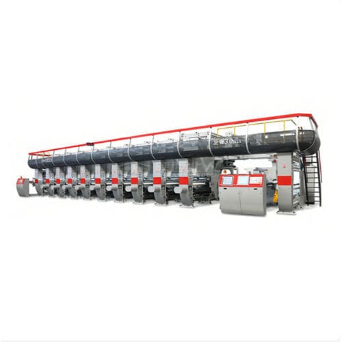 Prensa para imprimir por huecograbado - Shaanxi Beiren Printing Machinery Co.,Ltd - para material plástico / para papel / para película BOPP
