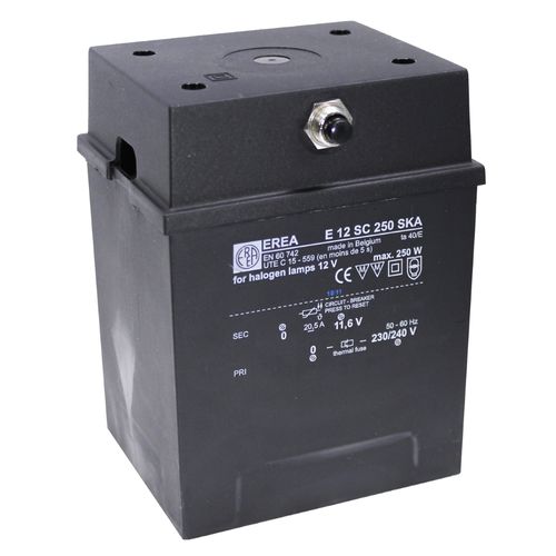 Transformador de potencia - E 12SC250 SKA - EREA Transformers - de aislamiento / encapsulado / para aplicaciones de iluminación