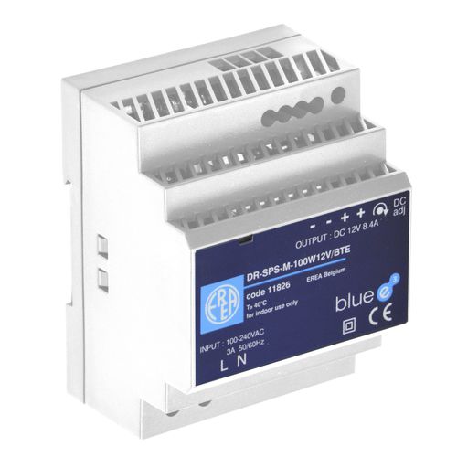 Transformador de alimentación eléctrica - DR-SPS-M-100W24V/BTE - EREA Transformers - para la industria / monofásico / de baja tensión