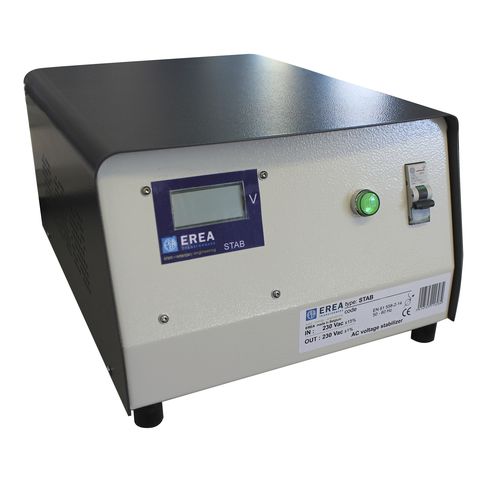 Estabilizador de tensión monofásico - STAB 6000 - EREA Transformers - automático con servomotor