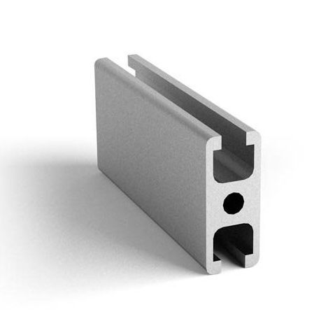 Perfil de aleación - 101845 - Alutec Group srl - de aluminio / en U / ranurado