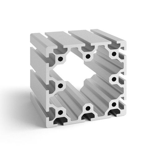 Perfil de aluminio - 101212 - Alutec Group srl - de aleación / ranurado / cuadrado