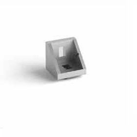 Soporte en escuadra para perfil de aluminio - 302827 - Alutec Group srl - de aluminio / 90°