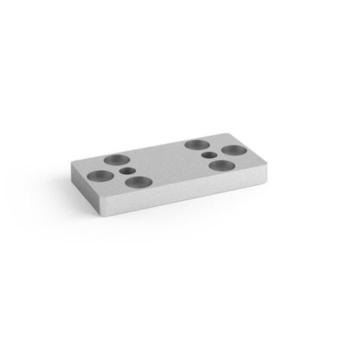 Placa de fijación aluminio - 304590 - Alutec Group srl - rectangular