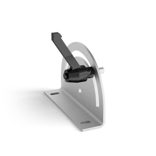 Soporte en escuadra de acero zincado - 324548 - Alutec Group srl