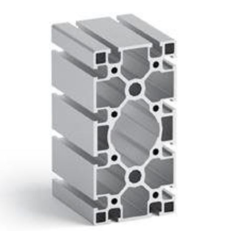 Perfil de aluminio anodizado - 109094P - Alutec Group srl - de aleación / rectangular / para la industria