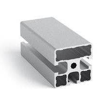 Perfil de aluminio anodizado - 124547 - Alutec Group srl - de aleación / ranurado / cuadrado