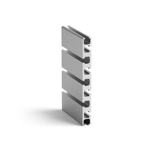 Perfil de aluminio anodizado - 101180 - Alutec Group srl - de aleación / rectangular / para la industria