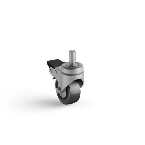 Ruedecilla giratoria - 516012 - Alutec Group srl - con platino giratorio / con freno