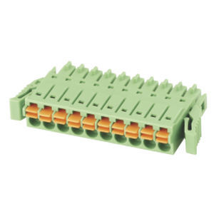Bloque de conexión enchufable - WJ15EDGKNG-3.5/3.81 - Cixi Wanjie Electronic Co., Ltd. - para PCB / de muelle / push-in