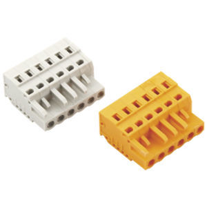 Bloque de conexión con clip - WJ0401/0501-01XX - Cixi Wanjie Electronic Co., Ltd. - de muelle / estándar / IEC