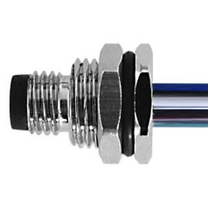 Conector circular - M08 series - Cixi Wanjie Electronic Co., Ltd. - de datos / macho / de tornillo