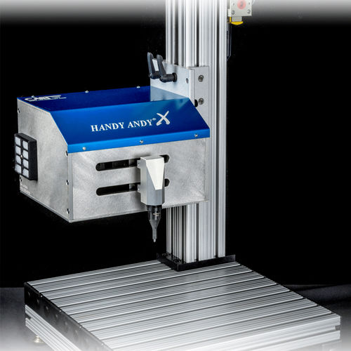 Máquina de marcado por micropercusión - Handy Andy X - Columbia Marking Tools - de mesa / programable