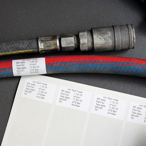 Etiqueta de identificación - Hose Identification Labels - CILS International - de transferencia térmica / imprimible / funcional