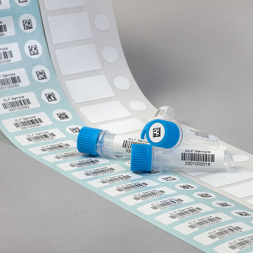 Etiqueta de identificación - Cap and Tube Labels - CILS International - de transferencia térmica / imprimible / de códigos de barras
