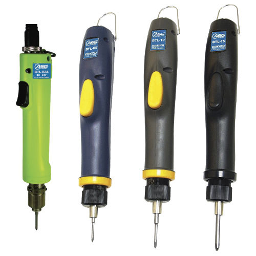Atornilladora eléctrica con cable - BTL series - ASG Division of Jergens - recta / de bajo par / ligera