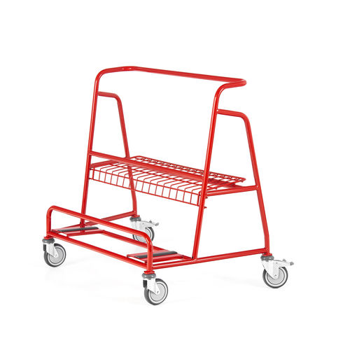 Carro de transporte - Creaciones Marsanz S.A - de metal / portapaneles / para hojas de materiales