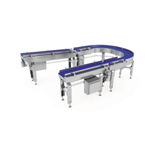 Sistema de transporte para aplicaciones higiénicas - MCS - MULTIVAC Group - para contacto con alimentos / para aplicaciones industriales / de productos alimentarios