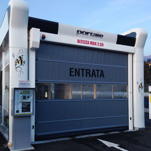 Puerta rápida - Run - IPR ITALIA SRL - enrollable / de PVC / industrial