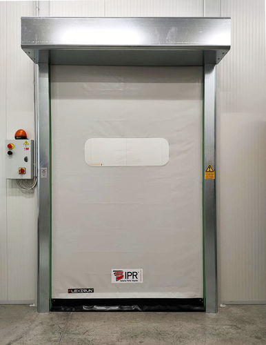 Puerta enrollable - FlexiRun® Plus - IPR ITALIA SRL - de PVC / para interior / para sala blanca