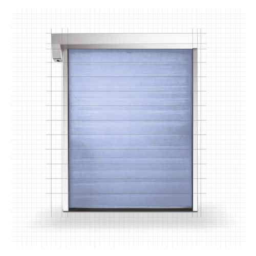 Puerta enrollable - FlexiRun® Cold 1 - IPR ITALIA SRL - de tejido / para interior / para cámara frigorífica