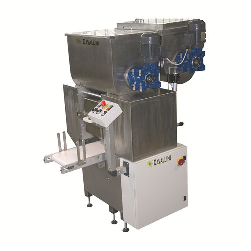 Laminador de masa automático - NSF 250 - Cavallini - con doble tolva