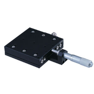 Platina de posicionamiento lineal - SEMX80-AC - SF Technology Co. Ltd. - manual / de un eje / con micrómetros