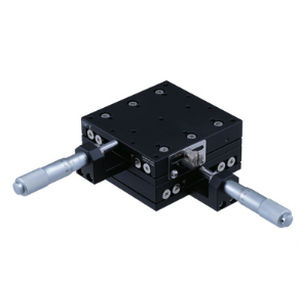 Platina de posicionamiento XY - SEMY80-AC - SF Technology Co. Ltd. - manual / 2 ejes / con micrómetros
