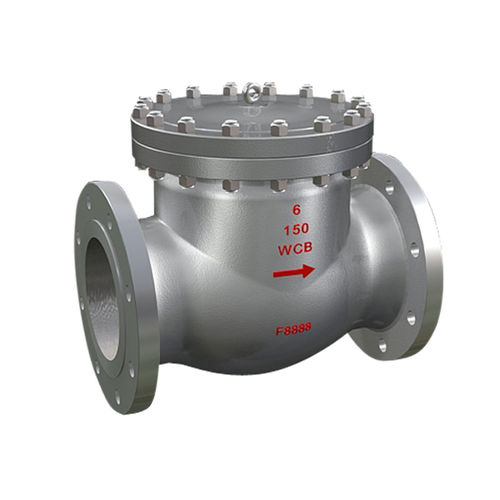 Válvula de retención de clapeta - Henan Quanshun Flow Control Science and Technology Co.,Ltd - para la industria química / para aplicaciones petroleras / desatascadora