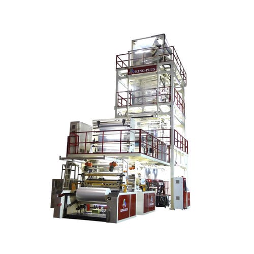 Línea de coextrusión 3 capas - ABC - HAN KING PLASTIC MACHINERY CO.LTD - de película soplada / para PE