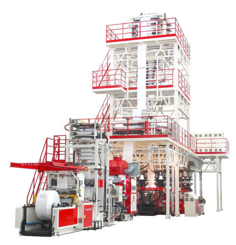 Línea de coextrusión 5 stratos - FFS - HAN KING PLASTIC MACHINERY CO.LTD - de película soplada / para paneles de plástico / para bolsas de alta resistencia