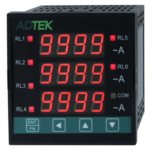 Indicador de corriente - CM3-VA9 - ADTEK Electronics Co., Ltd - de tensión / digital / para montaje sobre panel