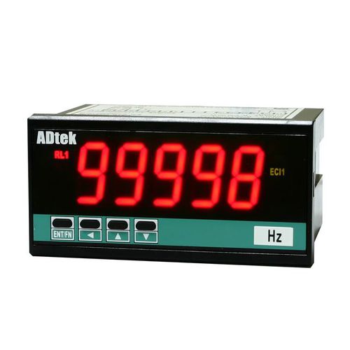Indicador de frecuencia - CS1-F - ADTEK Electronics Co., Ltd - de 5 dígitos / para montaje sobre panel / RS-485