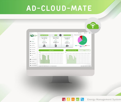 Software de gestión de energía - AD-Cloud-Mate - ADTEK Electronics Co., Ltd - de gestión de consumo de energía / de análisis energético / de cálculo de eficiencia energética
