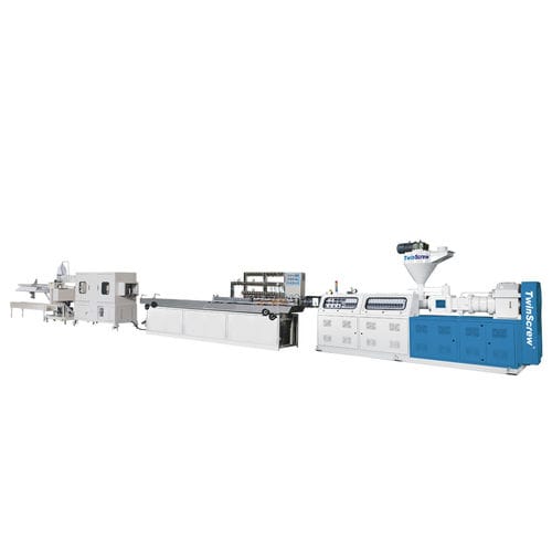 Línea de extrusión de perfiles - TW series - Twin Screw Ind Co LId - para PVC / de perfiles de ventanas / de perfiles de espuma