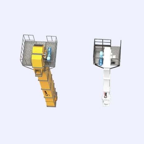 Transportador con cadena - TH series - Shanghai Clirik Machinery - vertical / para productos a granel / para obra de construcción