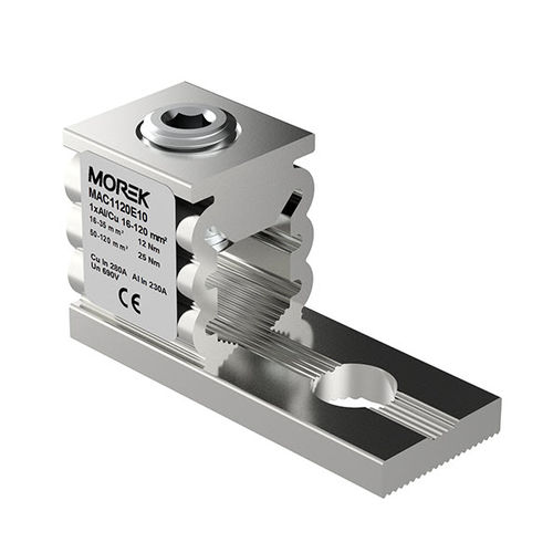 Conector de alimentación eléctrica - MAC1120E10 - MOREK - de tornillo