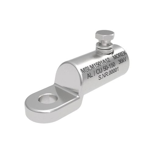 Terminación de cable con ollao - MSLM150A - MOREK - de tornillo / sin aislamiento eléctrico / aleación de aluminio