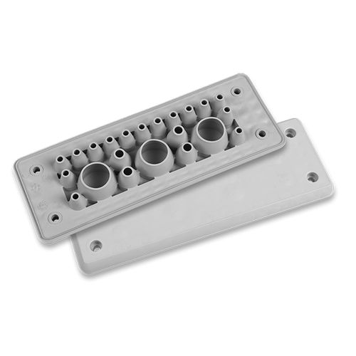 Placa de entrada de cable IP65 - MBA8N22X24 - MOREK - para armarios eléctricos